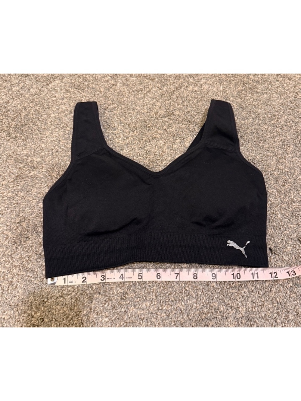 XS/S PUMA Women’s Black Seamless Sports Bra